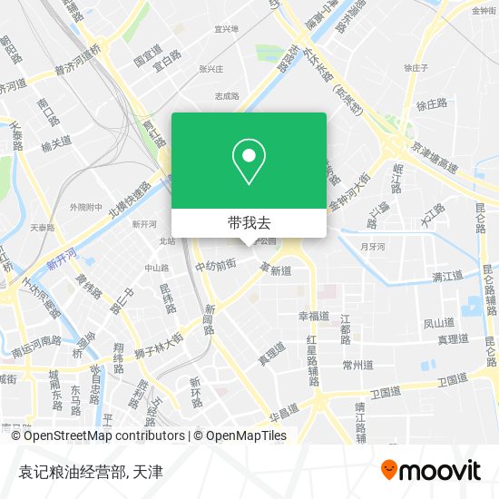 袁记粮油经营部地图