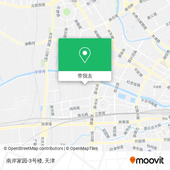 南岸家园-3号楼地图