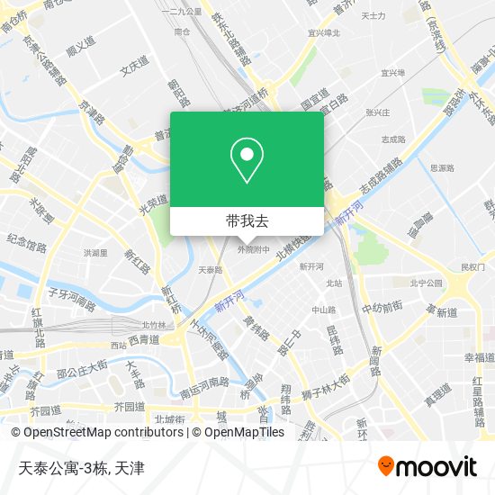 天泰公寓-3栋地图