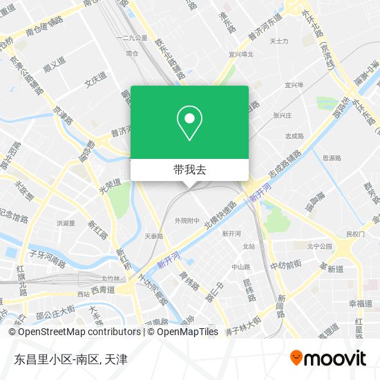 东昌里小区-南区地图