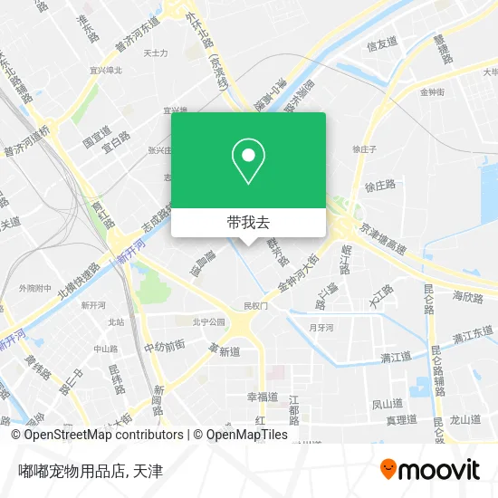 嘟嘟宠物用品店地图