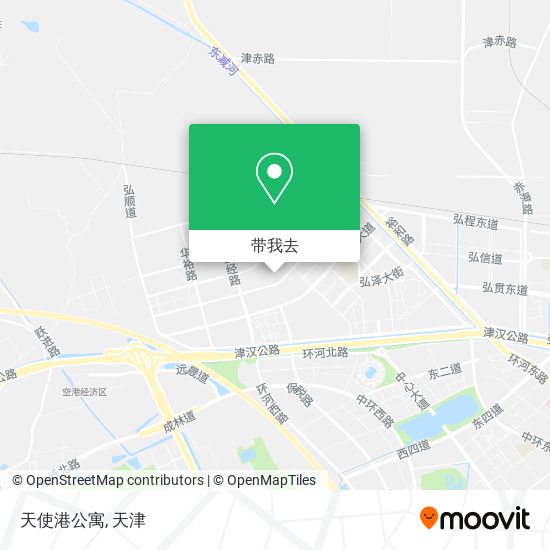 天使港公寓地图