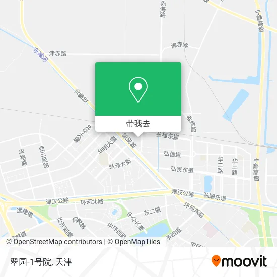 翠园-1号院地图