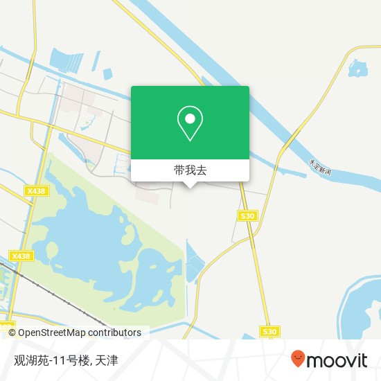 观湖苑-11号楼地图