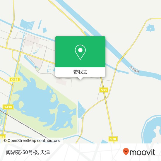 阅湖苑-50号楼地图