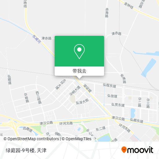 绿庭园-9号楼地图