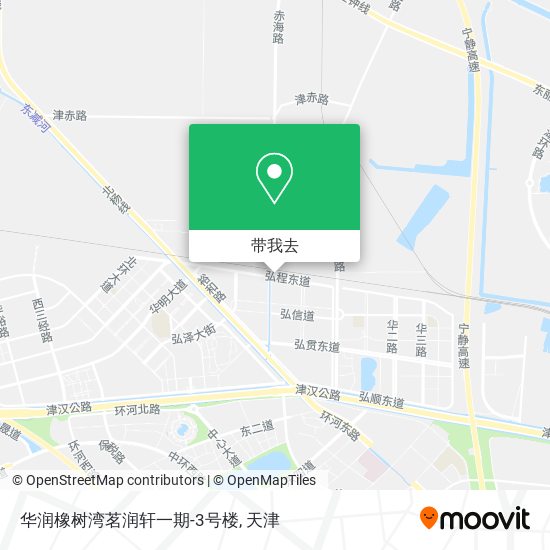 华润橡树湾茗润轩一期-3号楼地图