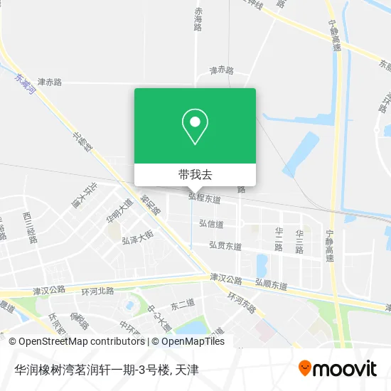 华润橡树湾茗润轩一期-3号楼地图