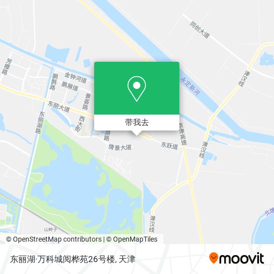 东丽湖·万科城阅桦苑26号楼地图