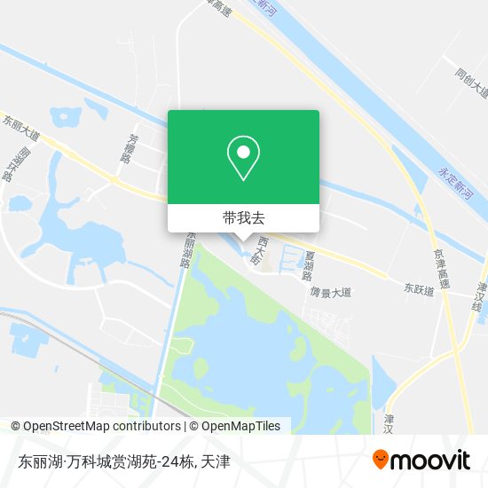 东丽湖·万科城赏湖苑-24栋地图