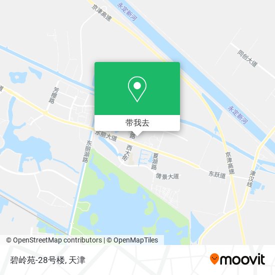 碧岭苑-28号楼地图