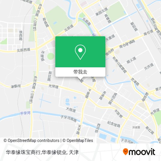 华泰缘珠宝商行,华泰缘锁业地图