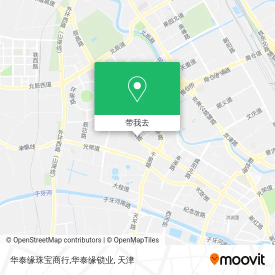 华泰缘珠宝商行,华泰缘锁业地图