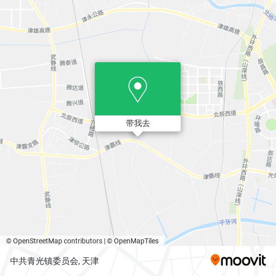 中共青光镇委员会地图