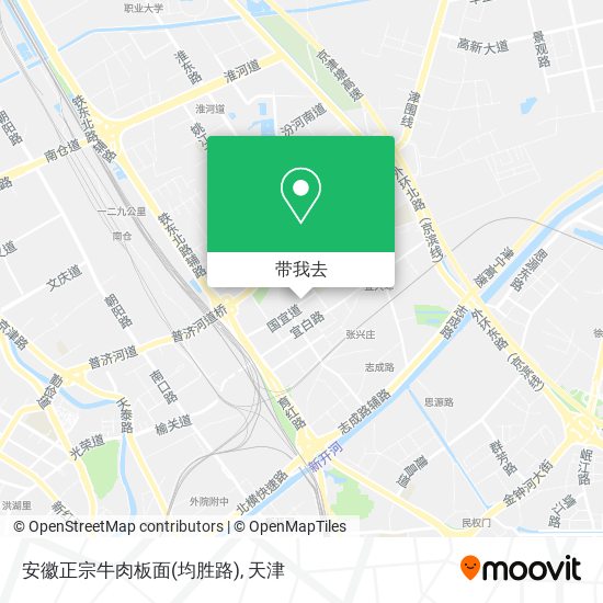 安徽正宗牛肉板面(均胜路)地图