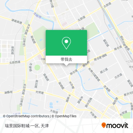 瑞景国际鞋城-一区地图