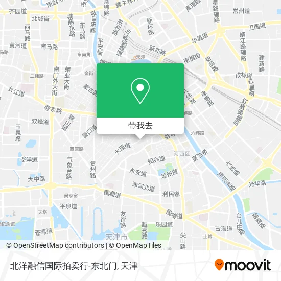 北洋融信国际拍卖行-东北门地图