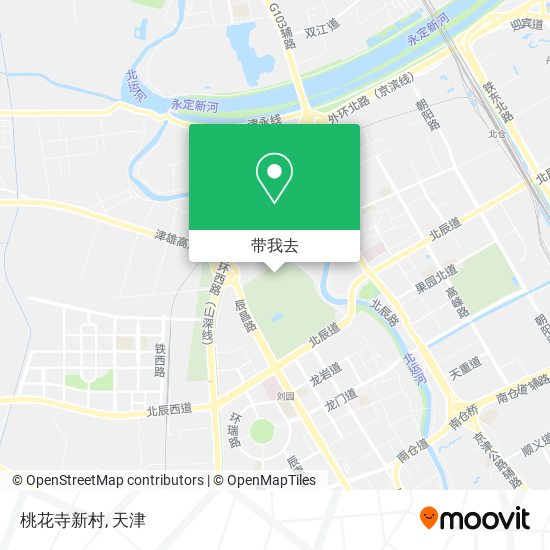 桃花寺新村地图