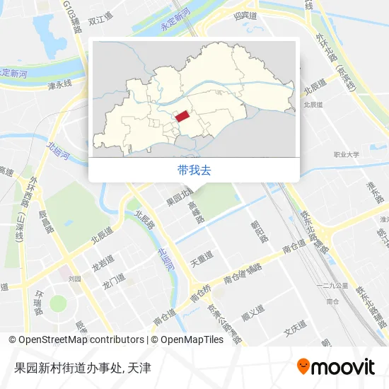 果园新村街道办事处地图