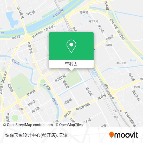 炫森形象设计中心(都旺店)地图