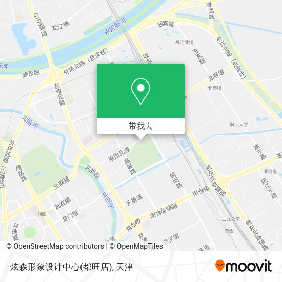 炫森形象设计中心(都旺店)地图