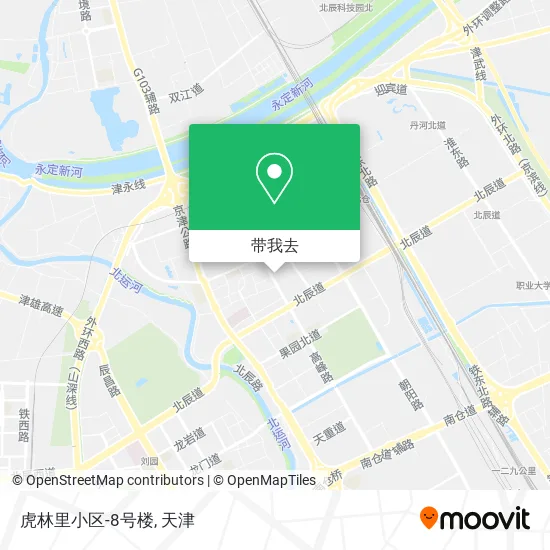 虎林里小区-8号楼地图