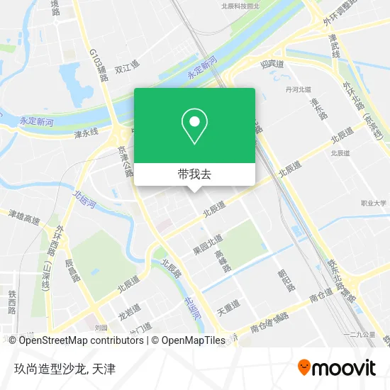 玖尚造型沙龙地图