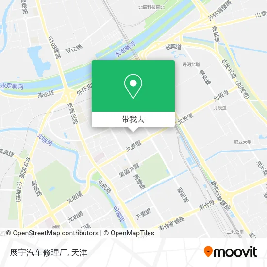 展宇汽车修理厂地图