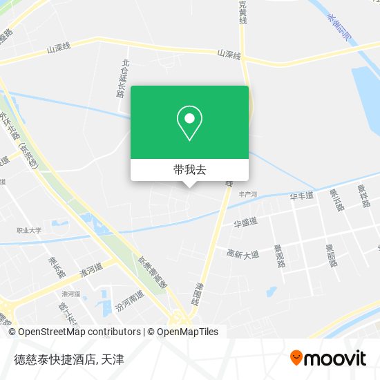 德慈泰快捷酒店地图
