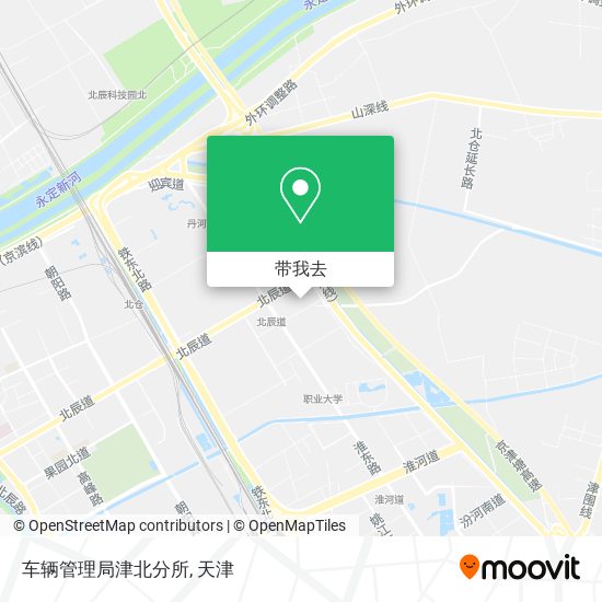 车辆管理局津北分所地图