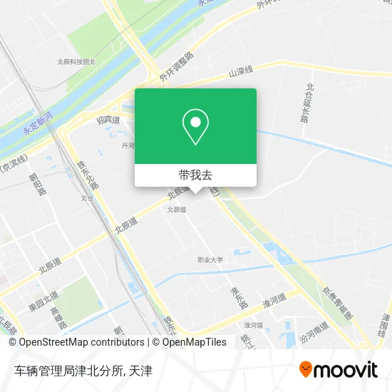 车辆管理局津北分所地图