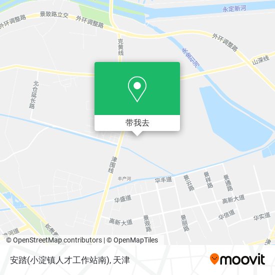 安踏(小淀镇人才工作站南)地图