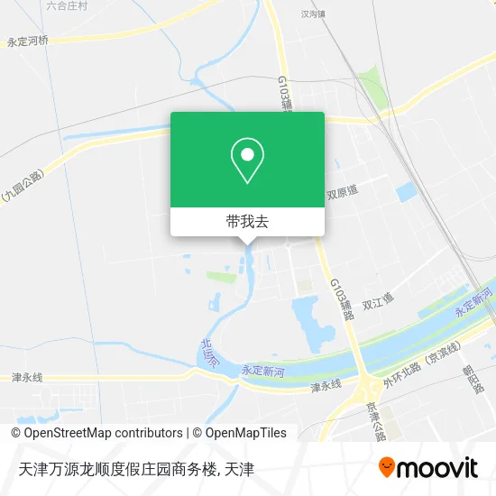天津万源龙顺度假庄园商务楼地图