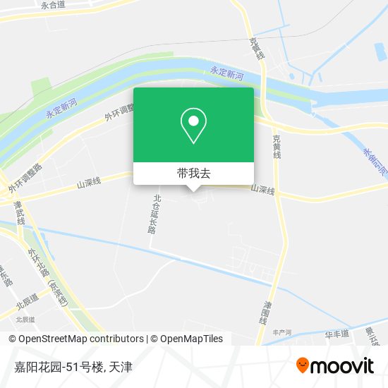 嘉阳花园-51号楼地图