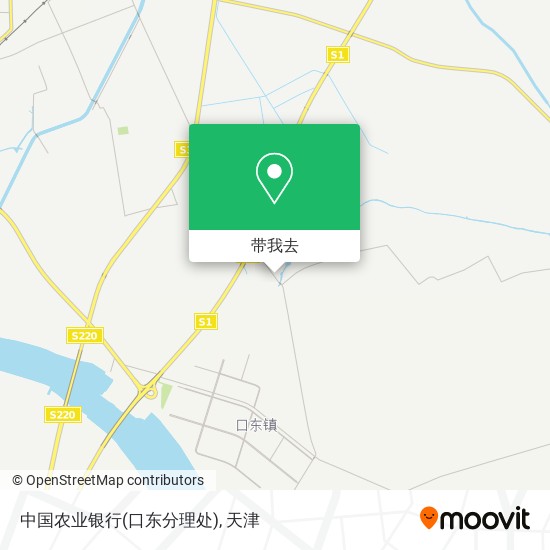 中国农业银行(口东分理处)地图