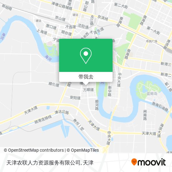 天津农联人力资源服务有限公司地图