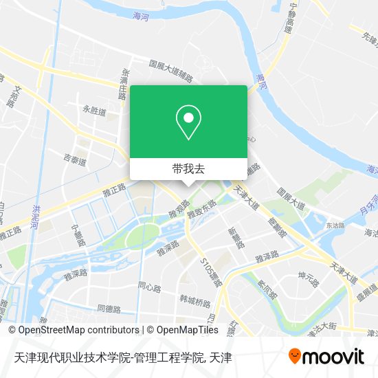 天津现代职业技术学院-管理工程学院地图