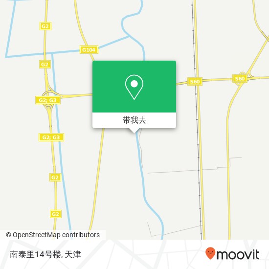 南泰里14号楼地图