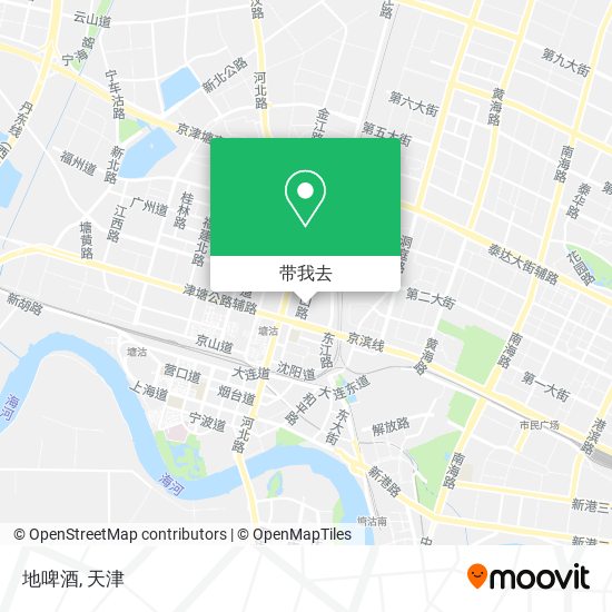 地啤酒地图