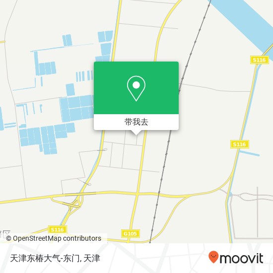 天津东椿大气-东门地图