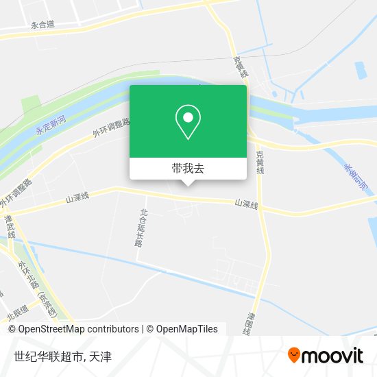 世纪华联超市地图