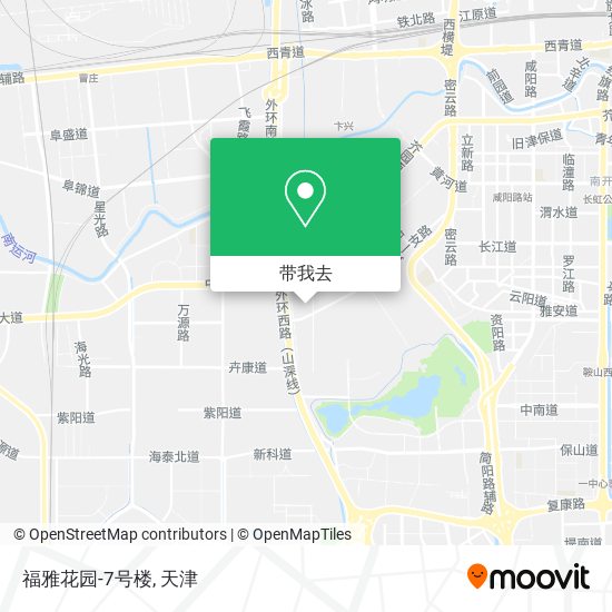 福雅花园-7号楼地图
