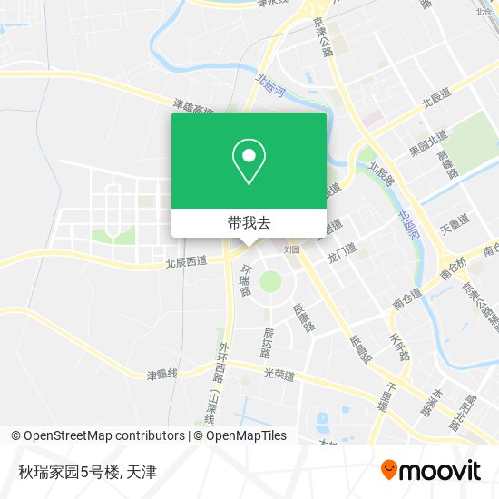 秋瑞家园5号楼地图