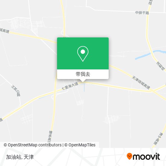 加油站地图