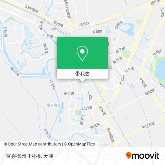 富兴御园-1号楼地图