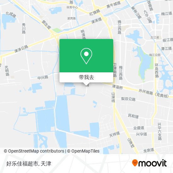 好乐佳福超市地图
