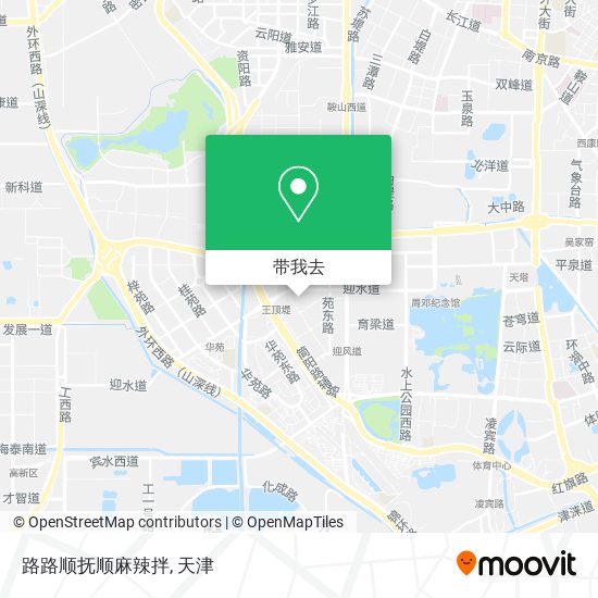 路路顺抚顺麻辣拌地图