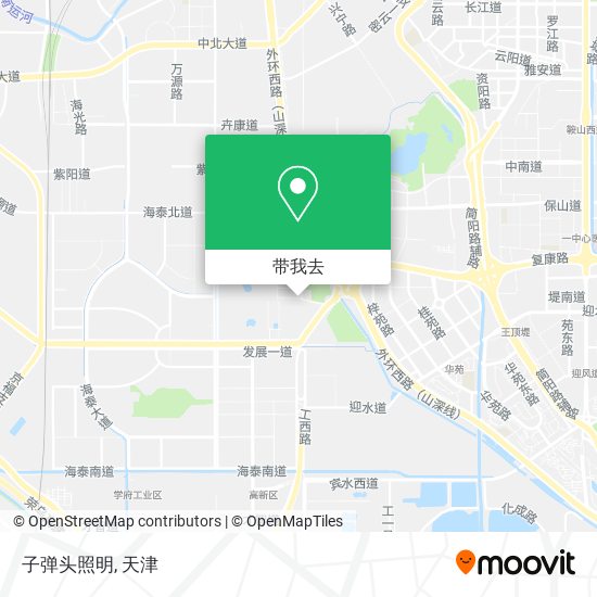 子弹头照明地图