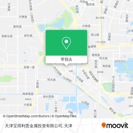 天津宝得利贵金属投资有限公司地图