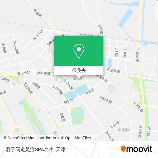 君子问道足疗SPA养生地图